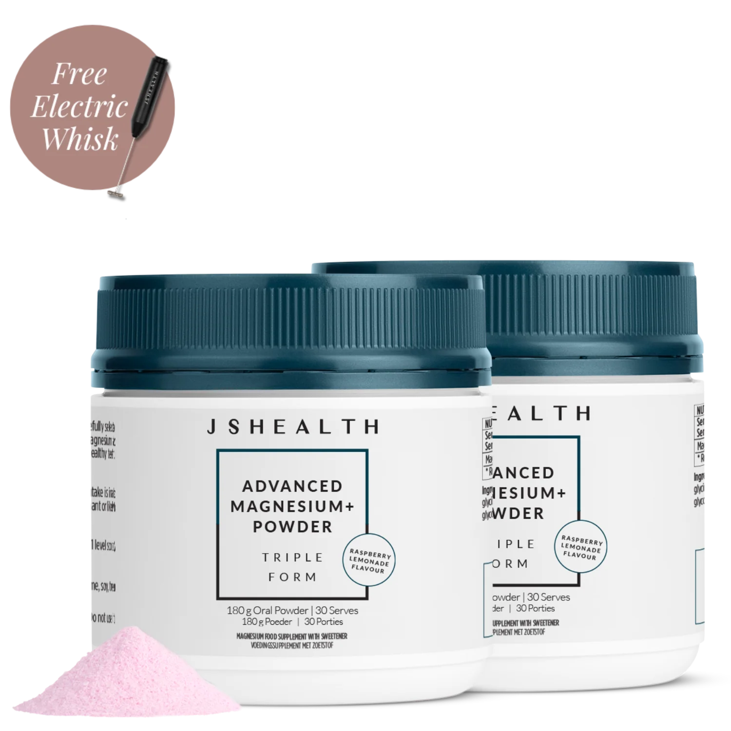 Advanced Magnesium+ Powder - Raspberry Lemonade - Image 5