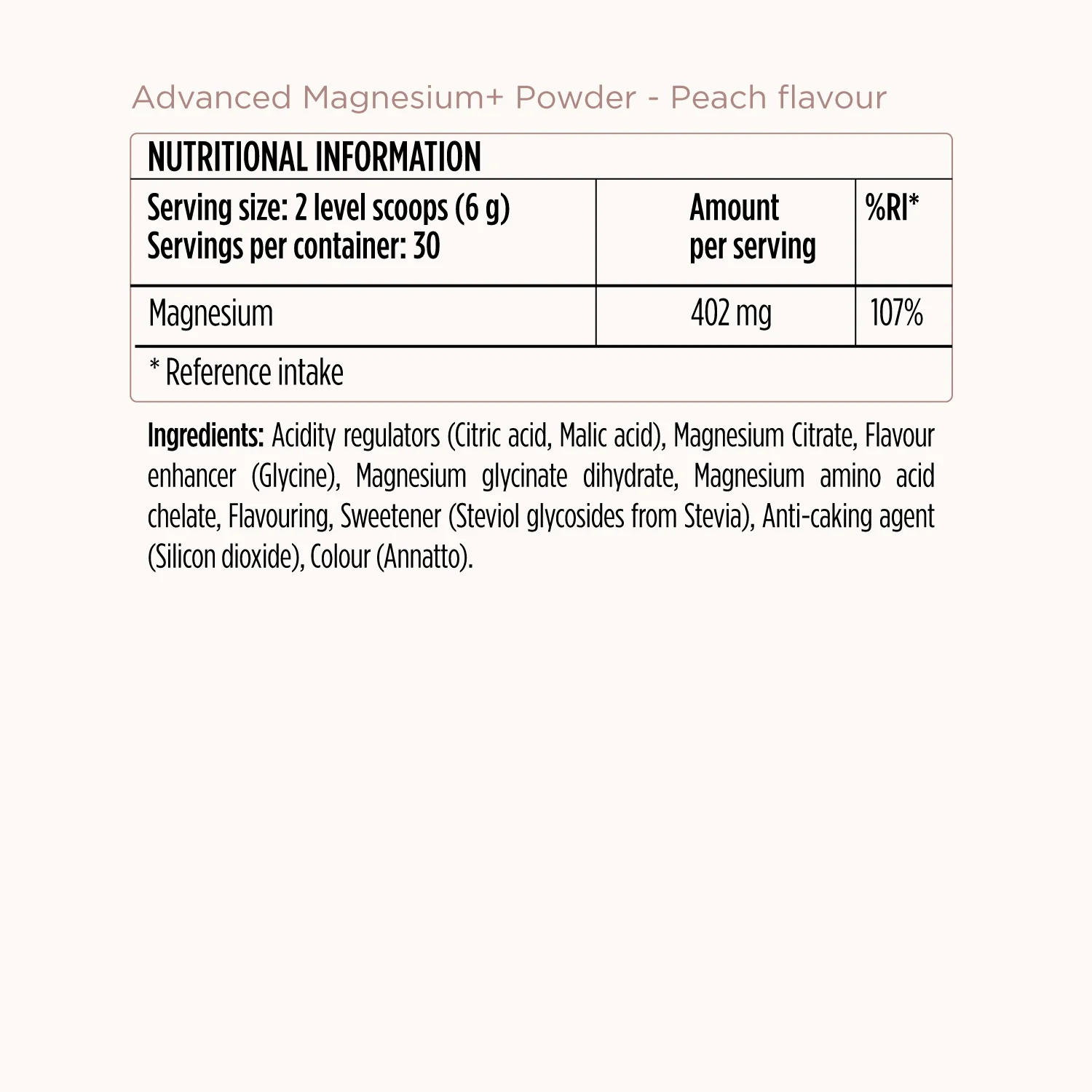 Advanced Magnesium+ Powder - Double Flavour Duo - Image 3