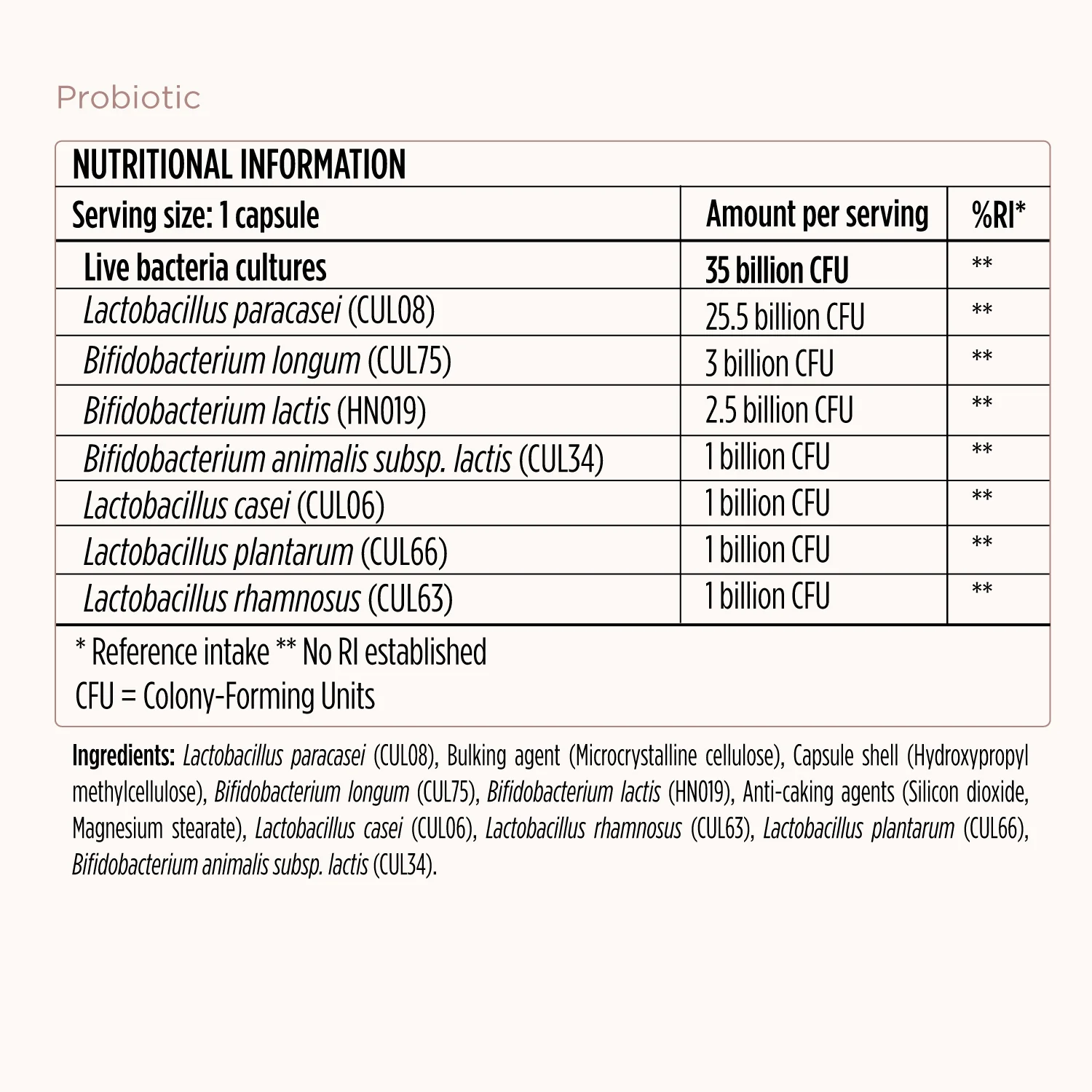 Probiotic (Multi-Strain) - Image 3