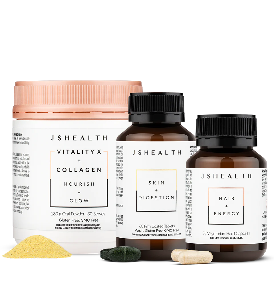Hair, Skin + Nails Bundle - ONE MONTH SUPPLY