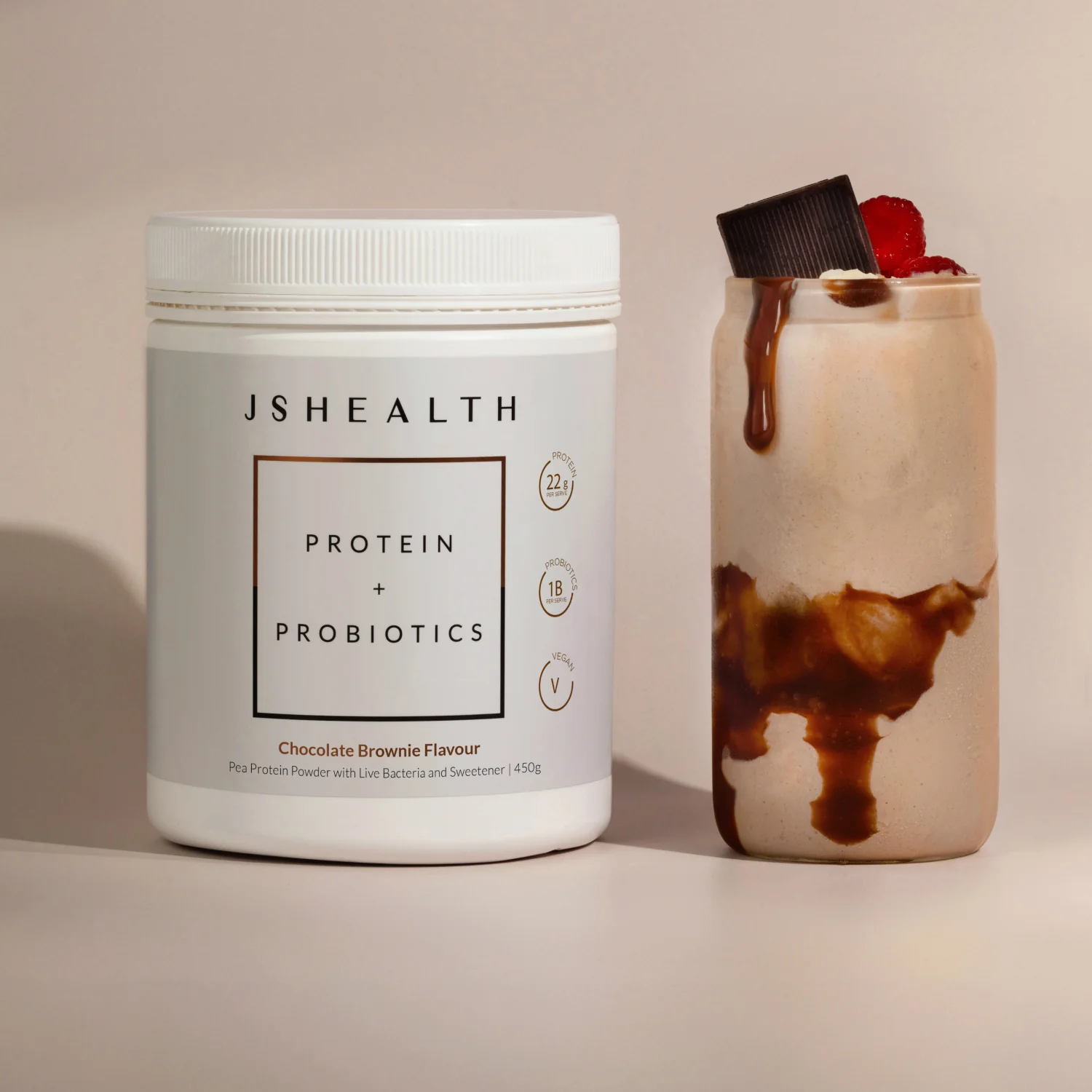 Protein + Probiotics - Chocolate Brownie - Image 4